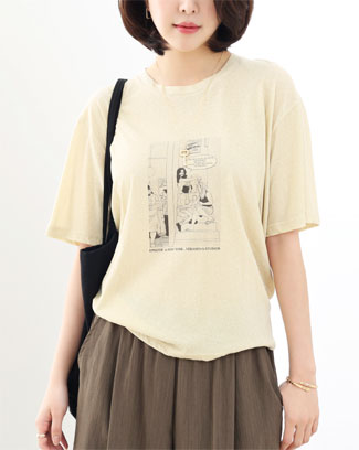 ������ ���� ���Ǽҵ� ��ư ž (2color)*��� �ε巯�� �� ��ư ���� / �������� �� (Relaxed Fit) �����ϰ� �ڿ������� ���� �ִ� ������ �������� ���ϰ� ���������� �������� 